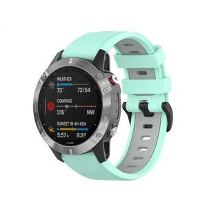 eses Silikónový remienok pre Garmin - Mätovo sivý, QuickFit 26 mm