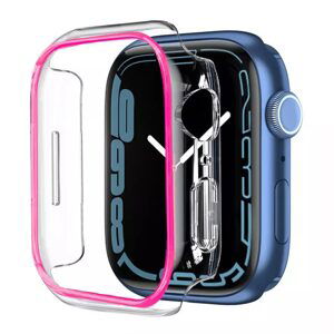 Ochranný rámček pre Apple Watch - Svietiaci ružový, 40 mm