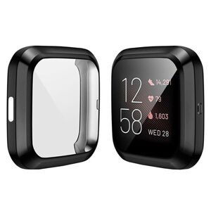 Silikónový kryt pre Fitbit Versa Lite - Čierny