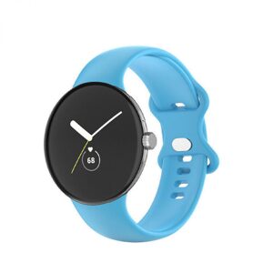 eses Silikónový remienok pre Google Pixel Watch 1, 2 - Svetlo modrý, veľkosť S