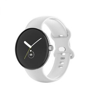 eses Silikónový remienok pre Google Pixel Watch 1, 2 - Biely, veľkosť S