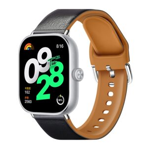 eses Silikónový remienok kombinovaný pre Xiaomi Redmi Watch 4 a Xiaomi Smart Band 8 Pro - Čierny