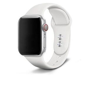 eses Silikónový remienok pre Apple Watch - Biely S, M, L - 42mm, 44mm, 45mm, 49mm