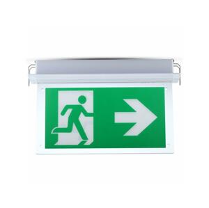 LED Núdzové svietidlo EMERGENCY EXIT LED/2W/230V 6000K