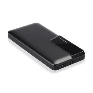 Power Bank s displejom 10000mAh/3,7V čierna