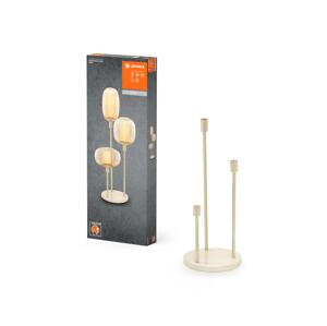 Ledvance Ledvance - Stojacia lampa DECOR STICK 3xE27/40W/230V béžová/zlatá