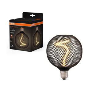 Osram LED Stmievateľná žiarovka DECOR FILAMENT G125 E27/3,5W/230V 1800K čierna - Osram