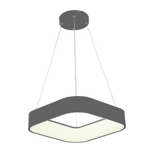 Eurolamp LED Luster na lanku LED/30W/230V 3000K 45x45 cm šedá