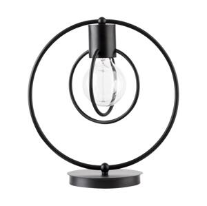 Stolná lampa AURA 1xE27/60W/230V čierna