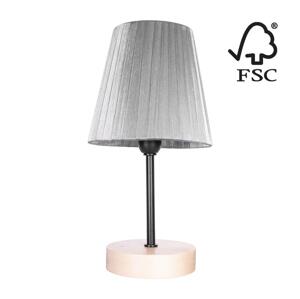 7771960 - Stolná lampa MILA 1xE14/25W/230V breza – FSC certifikované