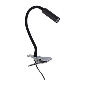 Lampa s klipom LAGOS 1xG9/6W/230V čierna