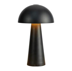 Markslöjd Markslöjd 108655 - LED Stmievateľná nabíjacia lampa FUNGI LED/1,5W/5V IP44 čierna