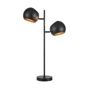 Markslöjd Markslöjd 108691 - Stojacia lampa EDGAR 2xE14/40W/230V čierna