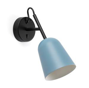 FARO Barcelona FARO 28274 - Nástenná lampa STUDIO 1xE14/8W/230V modrá/čierna