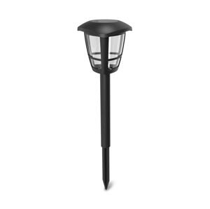 B.V.  - LED Solárna lampa LED/0,06W/2V 33,8 cm 6500K IP44 čierna