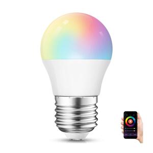 B.V. LED RGBW Stmievateľná žiarovka G45 E27/4W/230V 2700-6500K Wi-Fi -