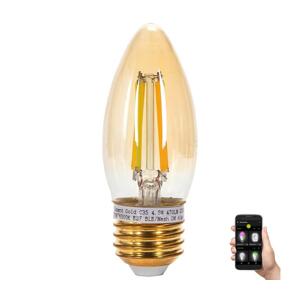 B.V. LED Žiarovka FILAMENT C35 E27/4,5W/230V 2700-6500K -