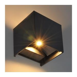 Brilagi Brilagi - LED Vonkajšie nástenné svietidlo CUBE LED/6W/230V IP54