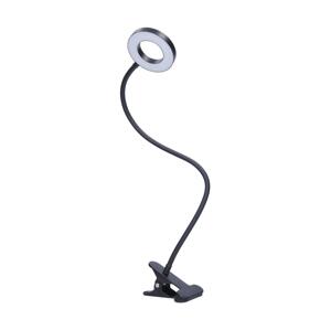 WO66-B- LED Stm. stolná lampa s klipom LED/8W/230V 3000/4000/5000K čierna