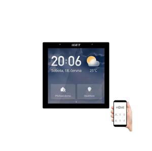 iGET Inteligentná brána s dotykovým displejom GW6 Wi-Fi Zigbee Bluetooth