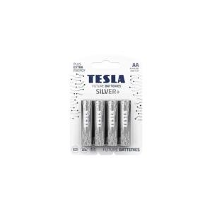 Tesla Batteries Tesla Batteries - 4 ks Alkalická batéria AA SILVER+ 1,5V