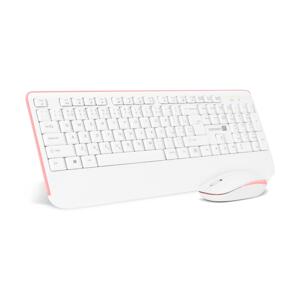 CONNECT IT CONNECT IT CKM-7801-CS - Bezdrôtová klávesnica a myš 1200 DPI biela/ružová
