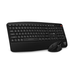 CONNECT IT CONNECT IT CKM-6010-CS - Ergonomická bezdrôtová klávesnica a myš čierna