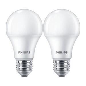 Philips SADA 2x LED Žiarovka Philips A60 E27/10W/230V 4000K