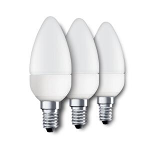 Eglo Eglo 10697 - SADA 3x LED Žiarovka E14/4W/230V 320lm sviečka 3000K