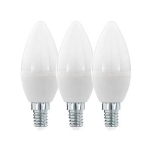 Eglo SADA 3x LED Žiarovka C37 E14/6W/230V 3000K - Eglo 12884