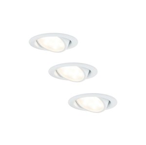 Paulmann Paulmann 92091 - SADA 3x LED Podhľadové svietidlo 3xLED/4,2W/230V