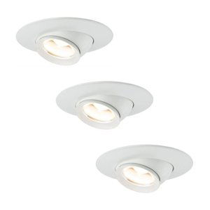 Paulmann Paulmann 93578 - SADA 3xLED/3,8W Podhľadové svietidlo FOCUS 230/12V