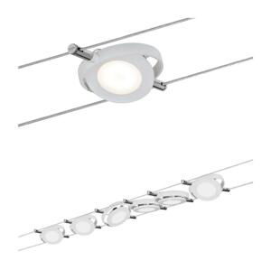 Paulmann Paulmann 94106 - SADA 6xLED/4W Luster na lanku ROUNDMAC 230V biela