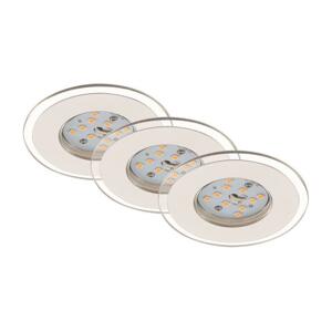 Briloner Briloner 7257-036 - SADA 3x LED Kúpeľňové svietidlo ATTACH LED/4,5W/230V IP44