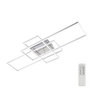 Brilo Brilo - LED Stmievateľný prisadený luster FRAME LED/51W/230V chróm + DO