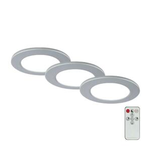 Briloner Briloner - SADA 3x LED Stmievateľné kúpeľňové svietidlo LED/4,8W/230V IP44