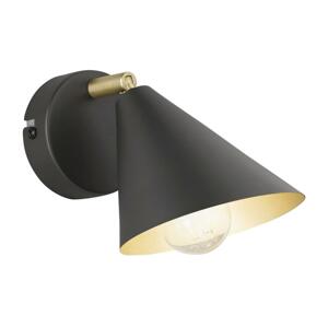 Wofi Wofi 70114G - Nástenná lampa GLORIA 1xE14/28W/230V