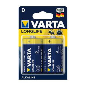 Varta Varta 4120 - 2 ks Alkalické batérie LONGLIFE EXTRA D 1,5V