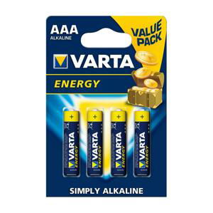 Varta Varta 4103 - 4 ks Alkalická batéria ENERGY AAA 1,5V