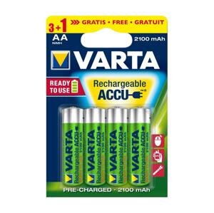 Varta Varta 5675 - 3+1 ks Nabíjacia batéria ACCU AA Ni-MH/2100mAh/1,2V