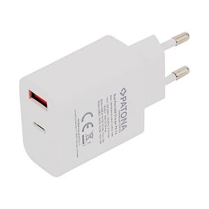 PATONA PATONA - Adaptér s USB a USB-C výstupom 18W Power delivery