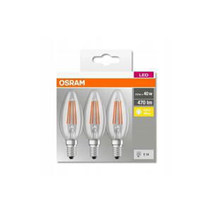 Osram SADA 3x LED Žiarovka VINTAGE B40 E14/4W/230V 2700K - Osram