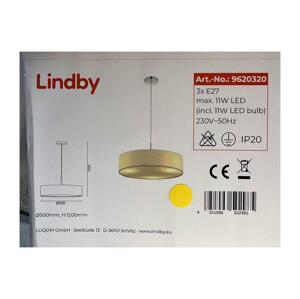 Lindby Lindby - Luster na lanku SEBATIN 3xE27/11W/230V