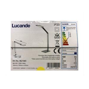 Lucande Lucande - LED Stmievateľná dotyková stolná lampa MION LED/8W/230V