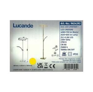 Lucande Lucande - LED Stmievateľná stojacia lampa PARTHENA LED/29,1W/230V + LED/5,3W/230V