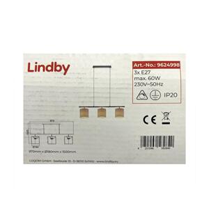 Lindby Lindby - Luster na lanku ZALIA 3xE27/60W/230V