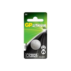 1 ks Líthiová batéria gombíková CR2025 GP 3V/170mAh