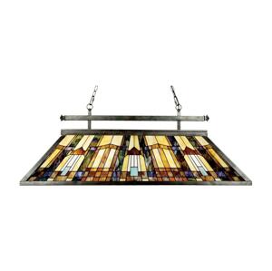 Elstead Elstead QZ-INGLENOOK-ISLE - Luster na reťazi INGLENOOK 3xE27/100W/230V