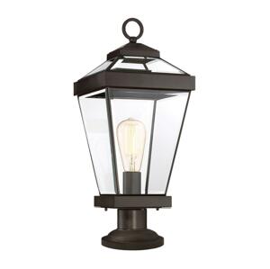 Elstead Quoizel - Vonkajšia lampa RAVINE 1xE27/60W/230V IP44 čierna