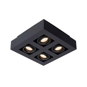 Lucide Lucide 09119/21/30 - LED Bodové svietidlo XIRAX 4xGU10/5W/230V čierna